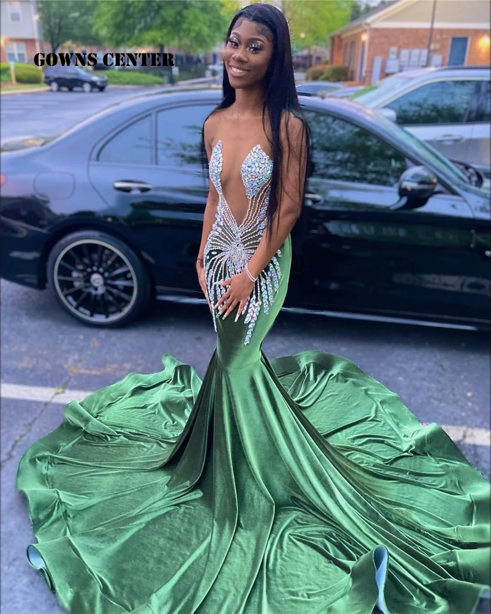Green Matric Farewell Dresses