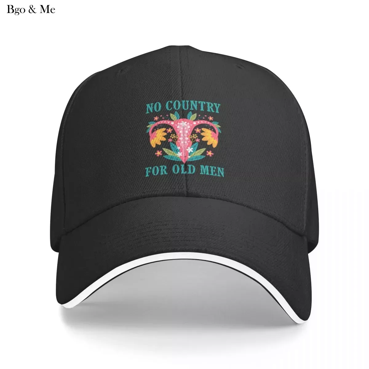 

2023 New No Country For Old Men Flower Unisex T-shirt Baseball Cap Luxury Cap Military Tactical Cap Hat For Women Men's