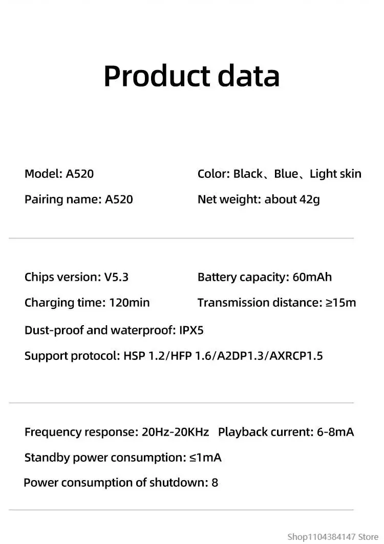 Écouteurs bluetooth 5.3 sans fil avec réduction de bruit et micro_voghion.com
