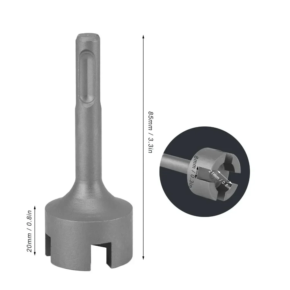 SDS-PLUS Round Shank Electric Pickaxe Hammer Piling Hammer Cross 2