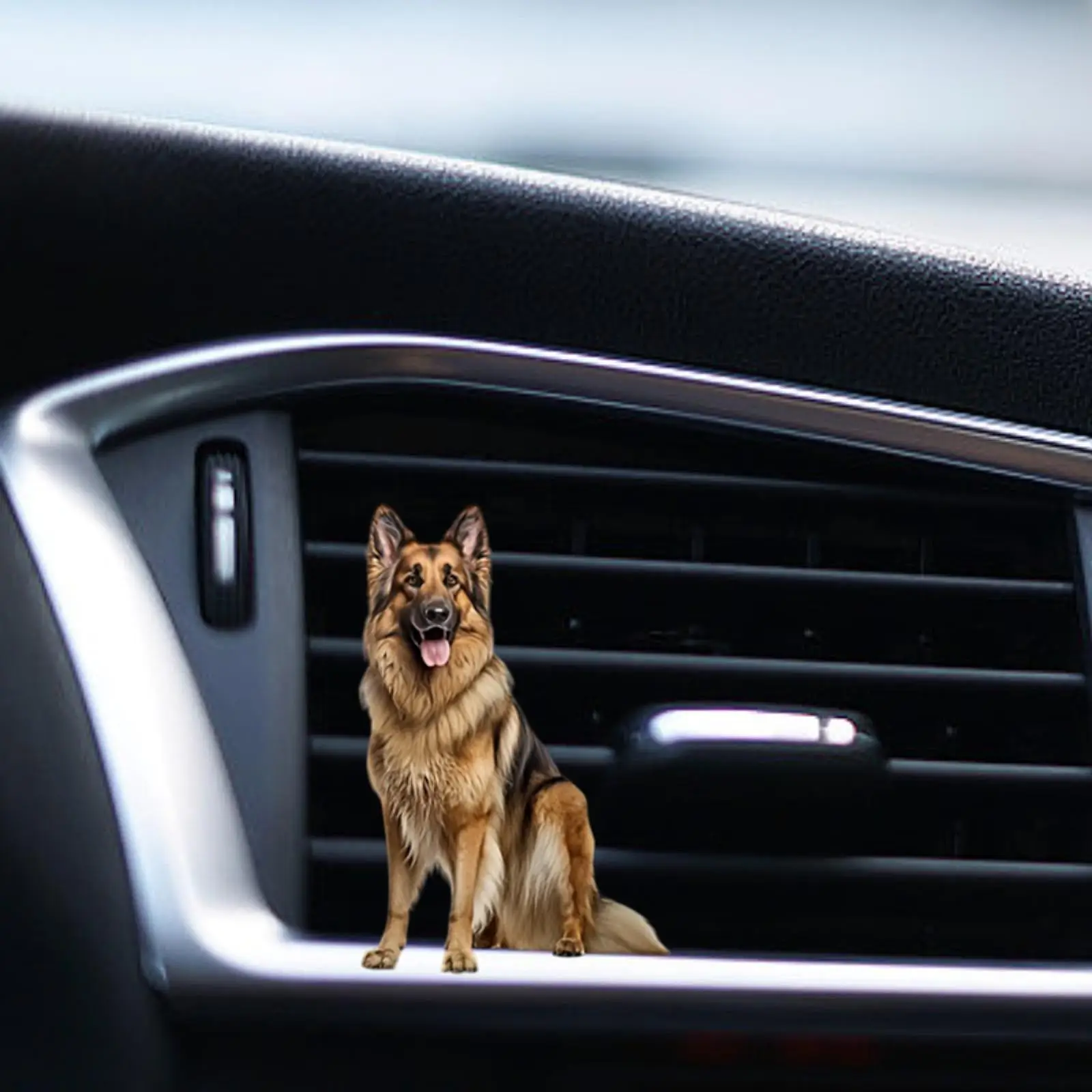 Car Fragrance Vent Clip Auto Air Outlet Diffusers Fragrance Diffusers Friend Gift Scented Dog Ornament Car Interior Decoration