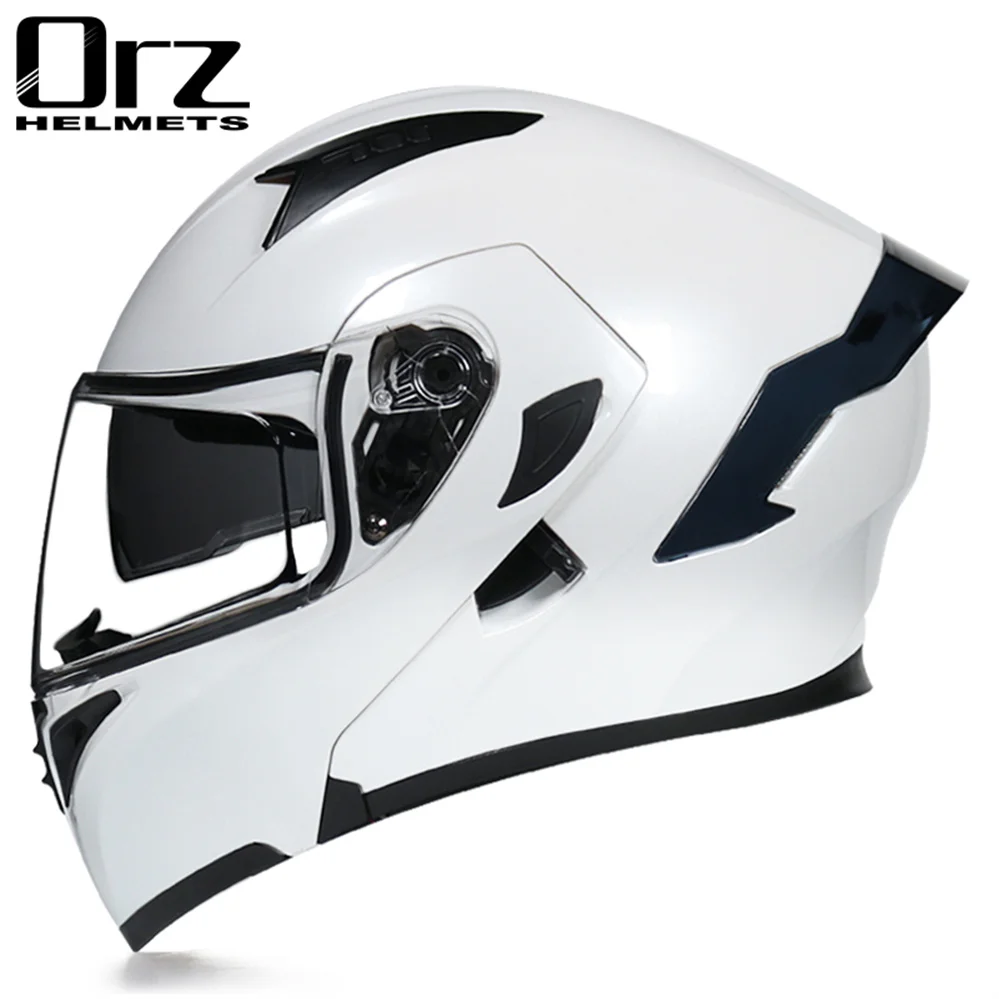 

Full Face Flip Up Motorcycle Helmets Double Lens Racing Helmet Open Face Casco Moto Cafe Racer Helmet Motocross Casque Dot Ece