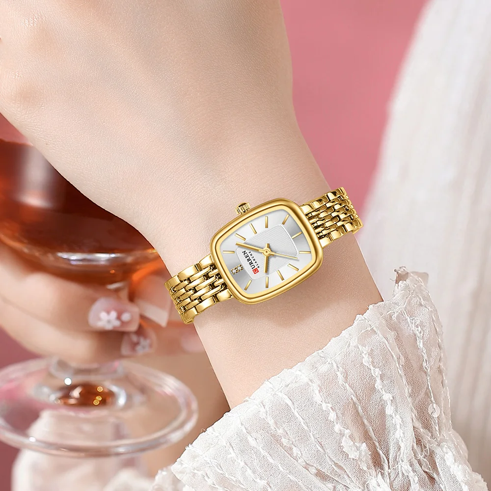 Curren 9093 Women Watch Classic Casual Top Brand Waterproof Quartz WristWatch Birthday Gifts For Women 5