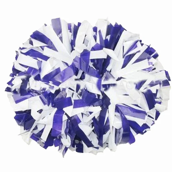 Double Color Surface Cheerleader Pompoms, Cheer Pom Poms Can Free Combination,High Quality, Sports Supplies Factory , 6 ", 10Pcs