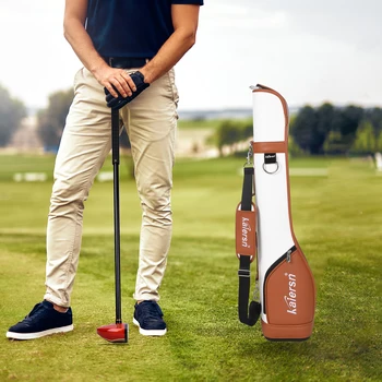 Kaiersn PU Lightweight Portable Park Golf Bag for Men Women Shoulder Carry Bag 1