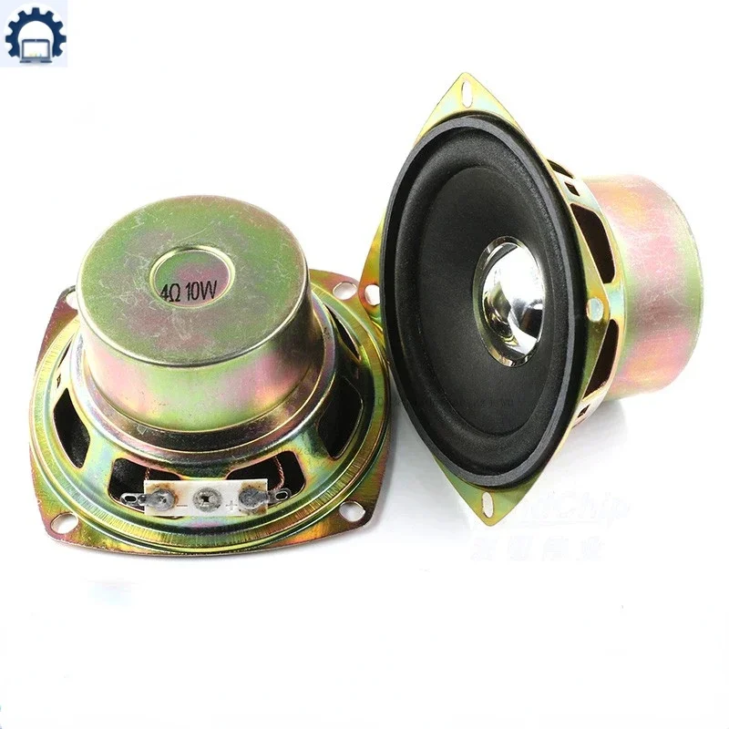 ZJ- 2개 3인치 77MM 풀 프리퀀시 스피커 4 8옴 10W 오디오 사운드 앰프 스피커 16코어 홈 시어터 라우드스피커
