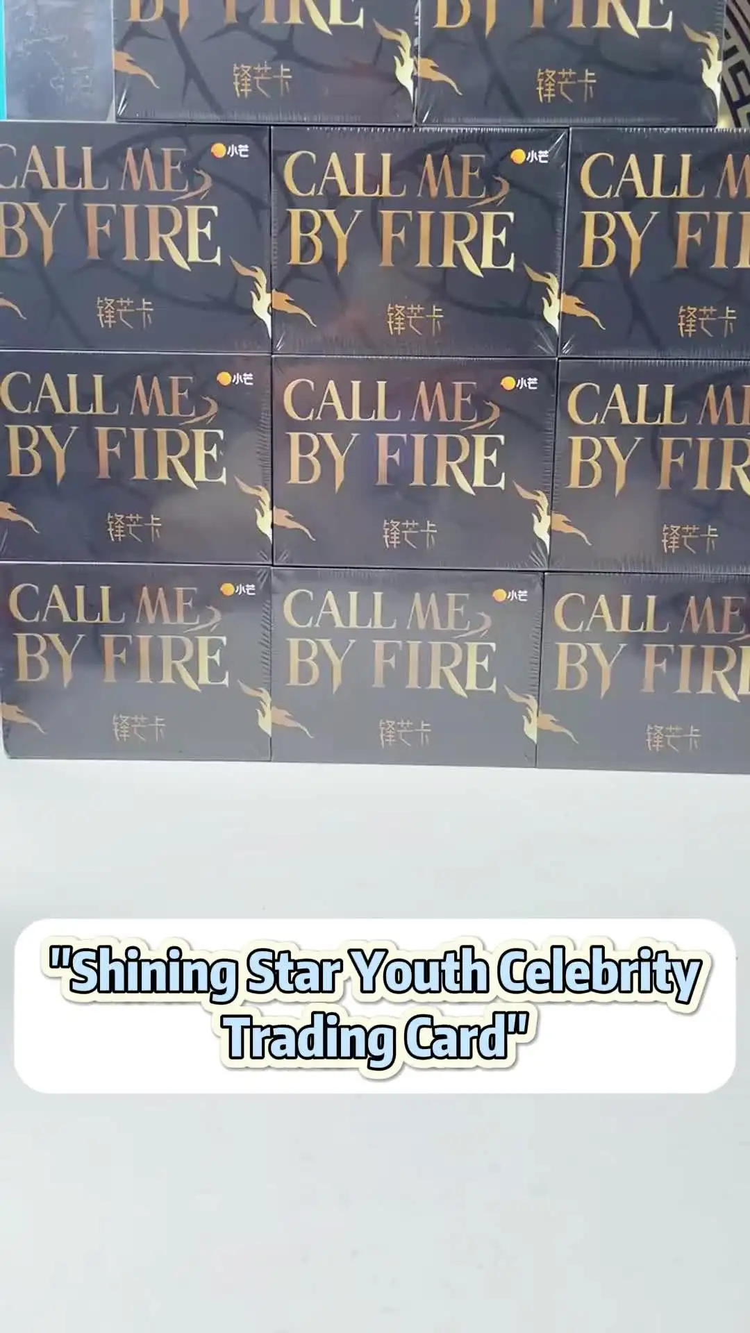 iQIYI Starlight Boys Collectible Trading Cards On-Card Autograph