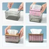 Tissue Dispenser Spring Support Automatic Lifting Spring Loaded Tissue Holder Easy Pick Up Tissue Container Suit for 90% Box 3