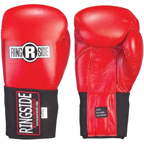 

Competition-Like Safety Sparring Gloves Hook & Loop 12 oz Red