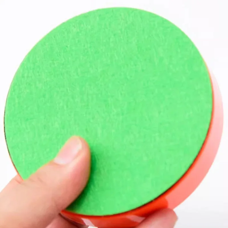 Air Hockey Felt Pad 10Pcs 94mm 100mm Round For Coin Game Machine Arcade Table Felt Pushers Bottom Replacement