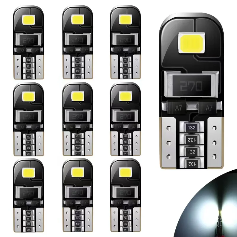 Kit 13 LED Interni Per Seat Arona 2017-2019: Plafoniera, Mappa, Vano Portaoggetti, Bagagliaio – Bianco, Canbus, 12V