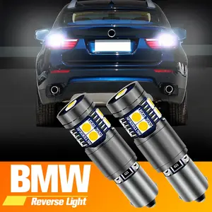 Für bmw f30 f80 f31 g30 f90 f11 g31 e61 x3 g01 f97 x6 e71 e72 zubehör  rückfahr leuchte h21w bay9s 64136 2 stücke led backup lampe