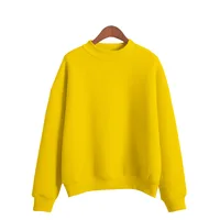 Woman Sweatshirts 2022 Sweet Korean O-neck Knitted Pullovers Thick Autumn Winter Candy Color Loose Hoodies Solid Womens Clothing - Image 4