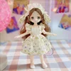 New 23cm Anime Doll 1/7 Bjd Cartoon Comic Face Doll with Clothes Doll Girls Birthday Gift 3