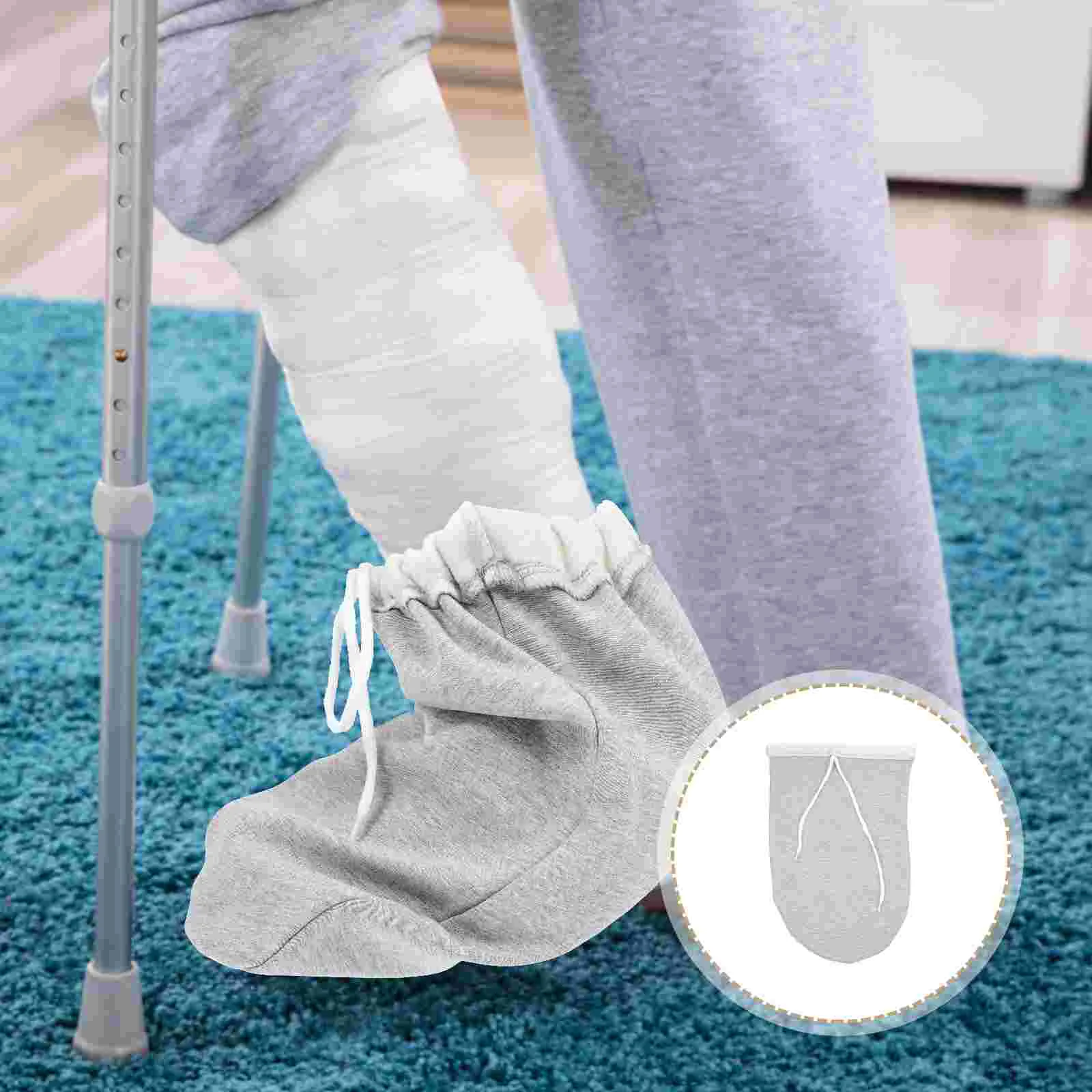 

Warm Gypsum Sock Cover Foot Caring Sock Cover Nursing Loose Sock Warm Foot Cover