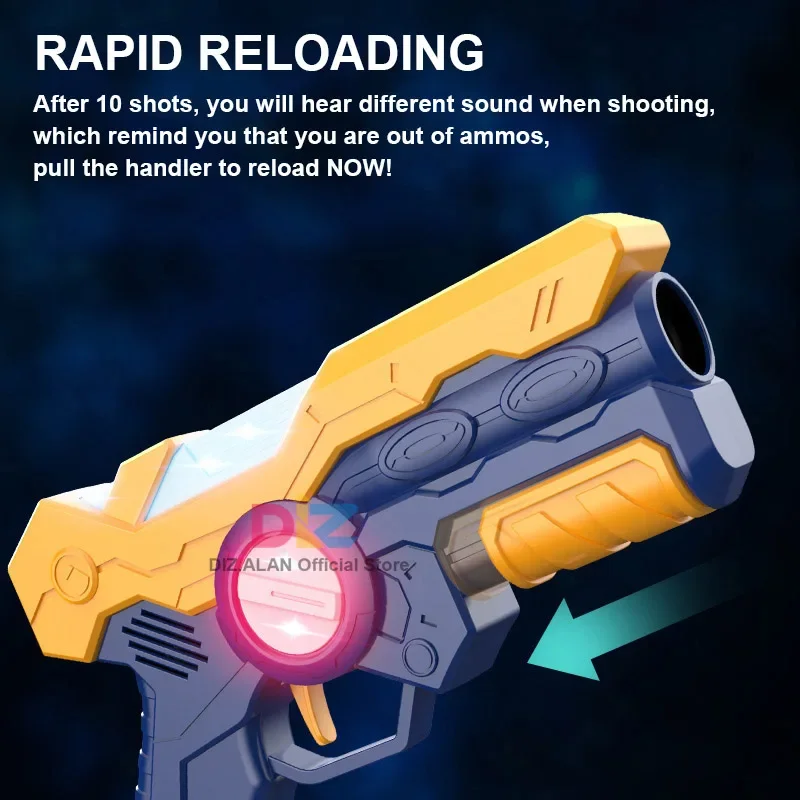 Kids Laser Tag Toy Guns Electric Infrared Gun For Child Laser Tag Battle Game Toys Weapon Pistols Gift For Boys Outdoor Games 3