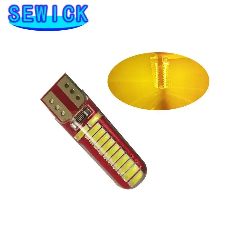  Ʈ LED 4014  ,  ĵ T10 194 W5w, 24 SMD Ǹī, 12V DC  , 100 