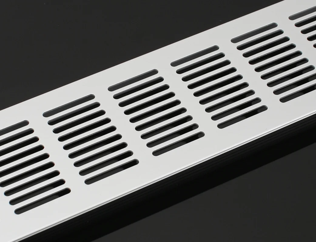 60/100/150mm Vents Perforated Sheet Aluminum Air Vent Ventilator Grille Cover for Closet Shoe Air Conditioner