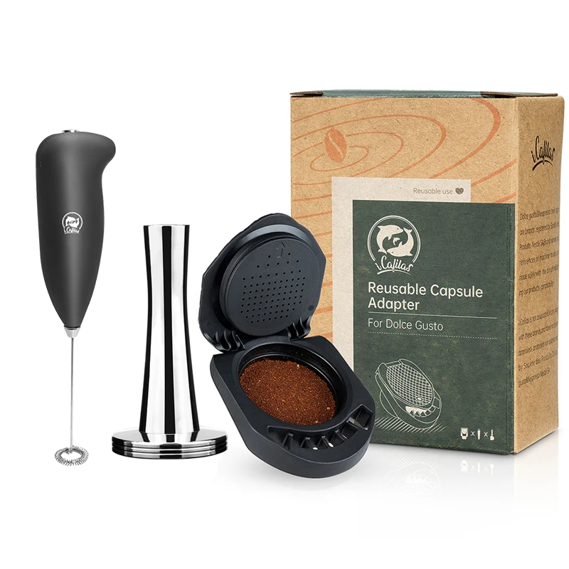 Ricaricabili Riutilizzabili Adattatore Capsule Copatibili Con Dolce - Foto 6