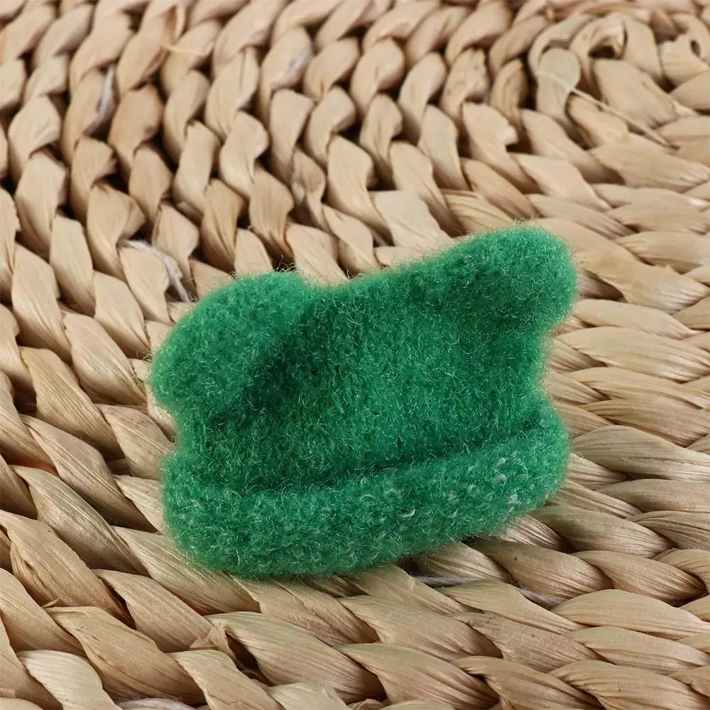 Knitted Mini Knitted Hats Handmade Materials Colorful DIY Doll Decorative Cap Cute Mini Knitted Finger Cap Children Gift