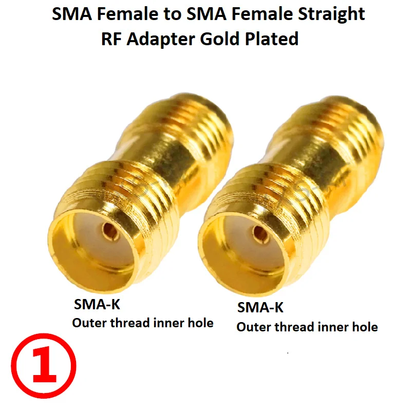 SMA to SMA Adapter Female to Male Straight RF Coaxial Adapter