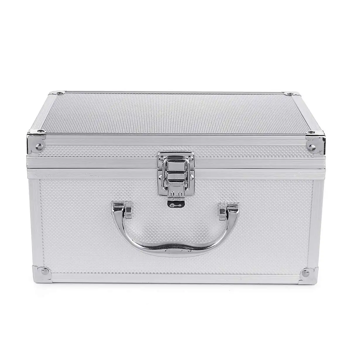 Portable Aluminum Tool Box Large Safety Equipment Toolbox Instrument Box Storage Case Suitcase Impact Resistant Case With Sponge 6