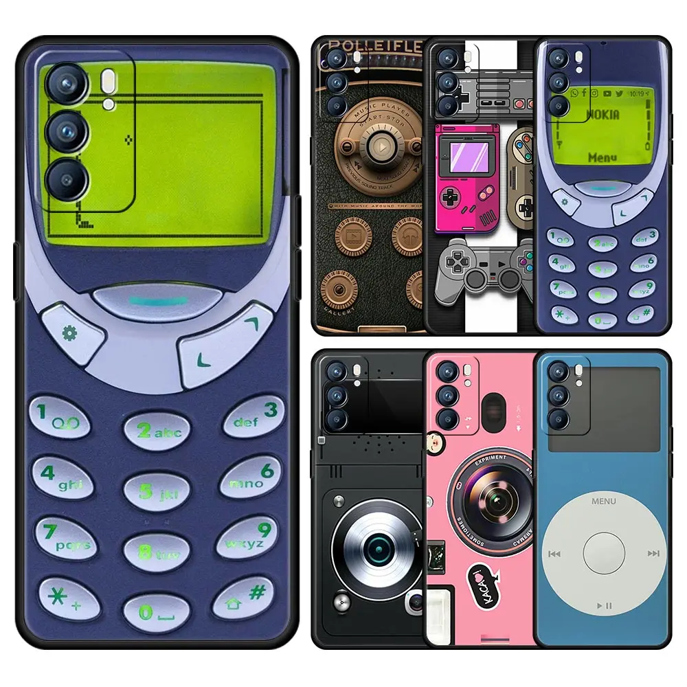 Retro Camera Tape Cassette Phone Case Cover