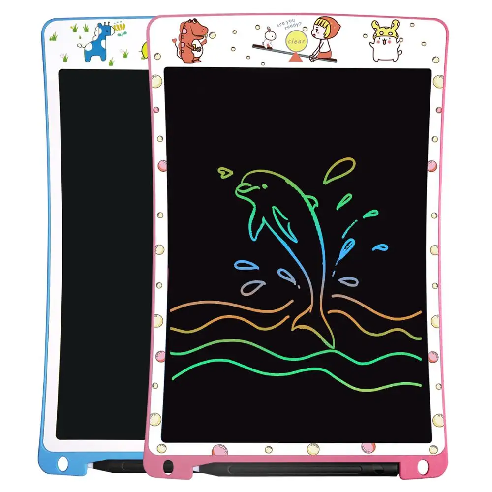 NEWYES 10 Inch LCD Writing Tablet Rechargeable Digital Electronic Handwriting Pad Graphic Drawing Boards with Stylus for Kids