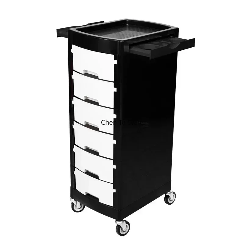 Dressing Serving Cart Spa Mini Trolley Rotating Lash Clinical Nails Salon Welding Wine Carrello Parrucchiere Auxiliary Furniture, multi layer storage trolley