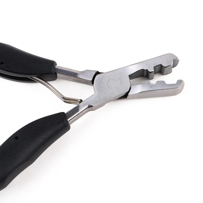 헤어 익스텐션용 케라틴 Pr 본드 트위저 집게, 익스텐션 액세서리 도구 펜치, 헤어 익스텐션