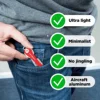 Smart key chain Protable Outdoor Mini Key Organizer Compact Key Decorative Home Wallet Storage Metal Key Clip Aluminum Holder 5