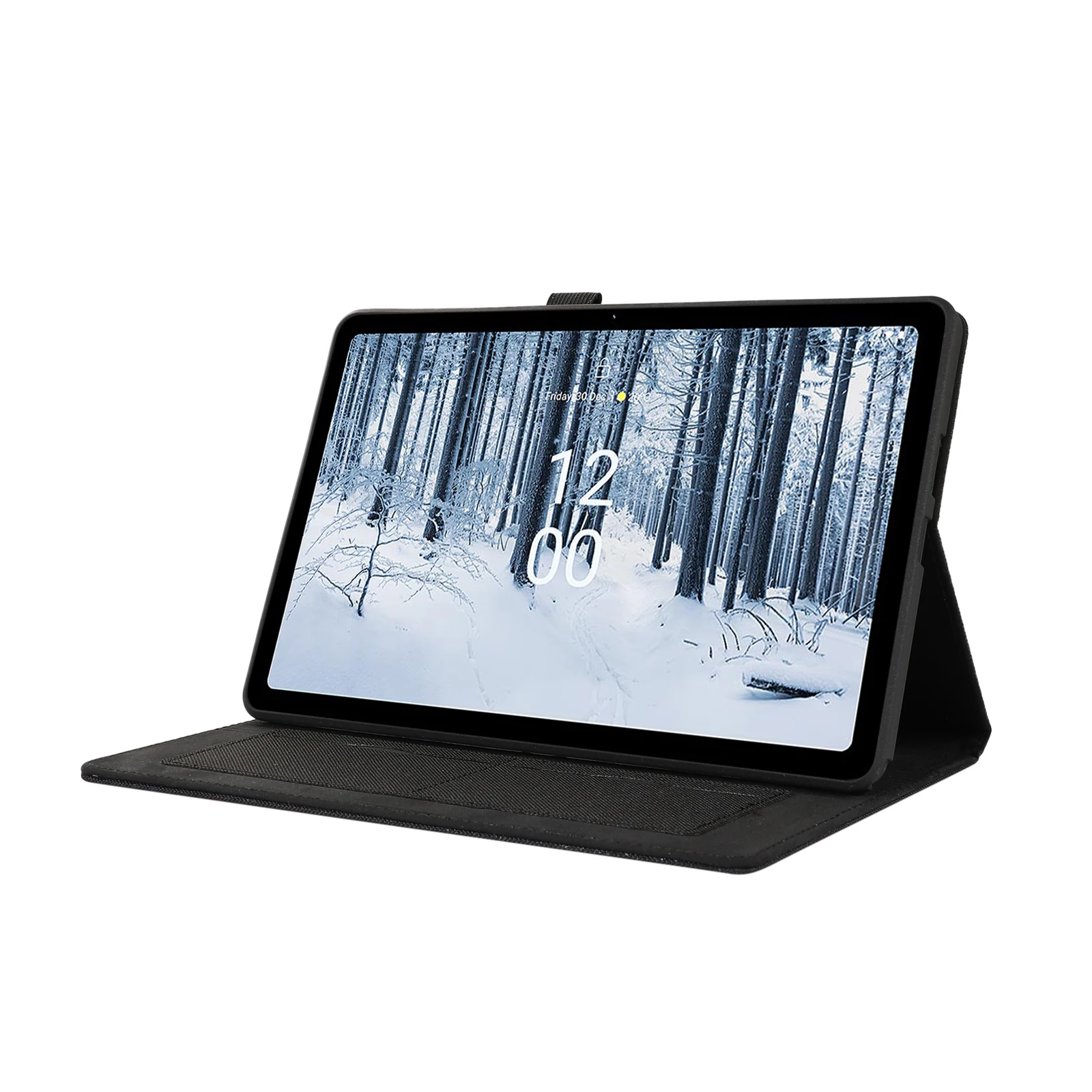 Cowboy-Style Flip Stand Case with Card Pocket and Shockproof Protection