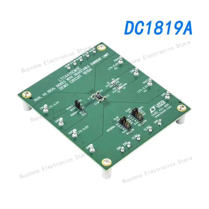 

DC1819A Power Management IC Development Tools LTC4415EMSE Demo Board I Dual 4A Ideal D