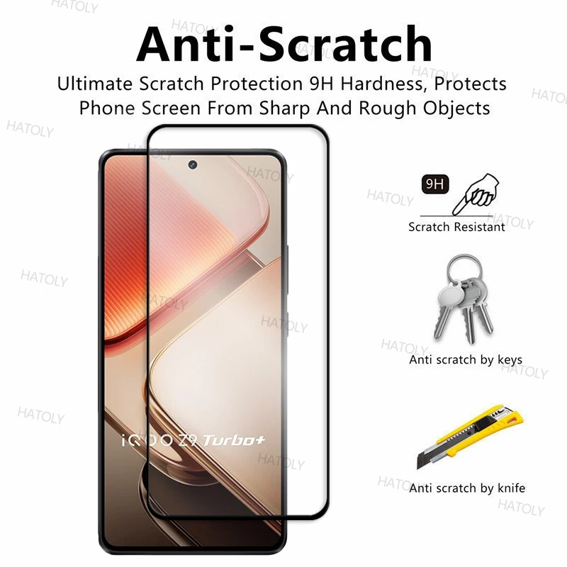 Premium Tempered Glass Screen Protector - Pack of 2/4
