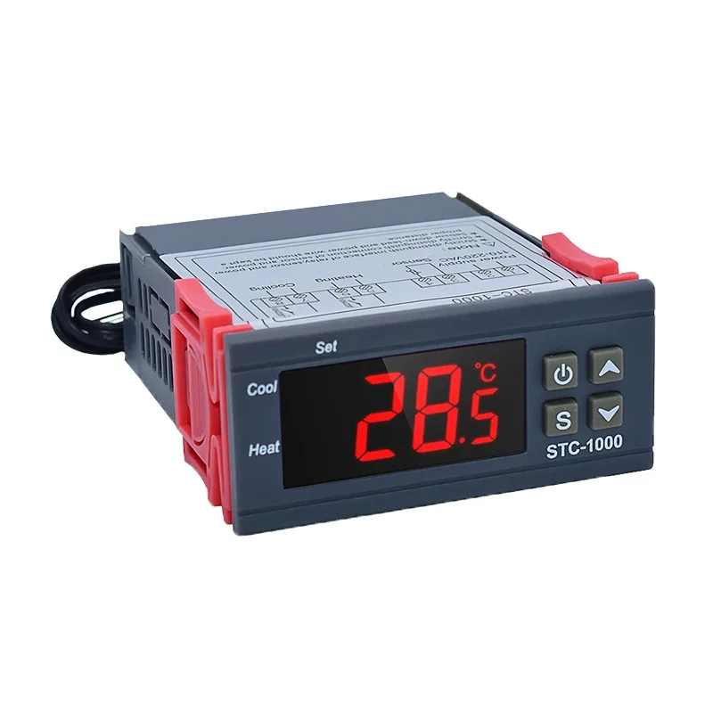 Digital Temperature Controller Thermostat Thermoregulator incubator Relay LED 10A Heating Cooling STC-1000 STC-3000 12V 24V 220V |