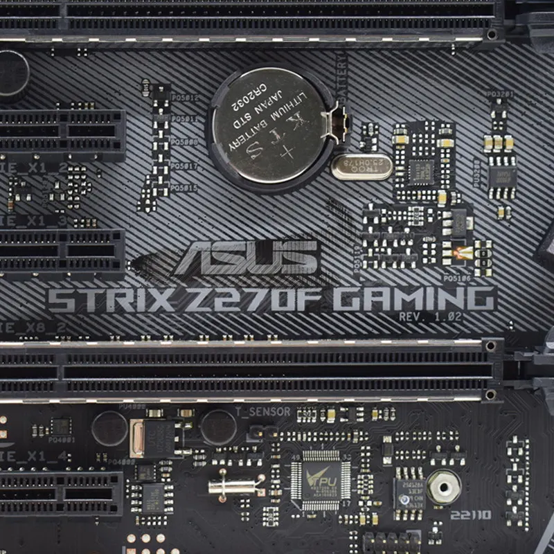 ASUS ROG STRIX Z270F oyun LGA 1151 DDR4 anakart Intel için Core i7