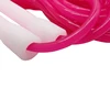 NEVERTOOLATE NO LOGO fluorescence light up soft pvc jump rope 5mm diameter 2.9m length coachchirs handle night fitness 6