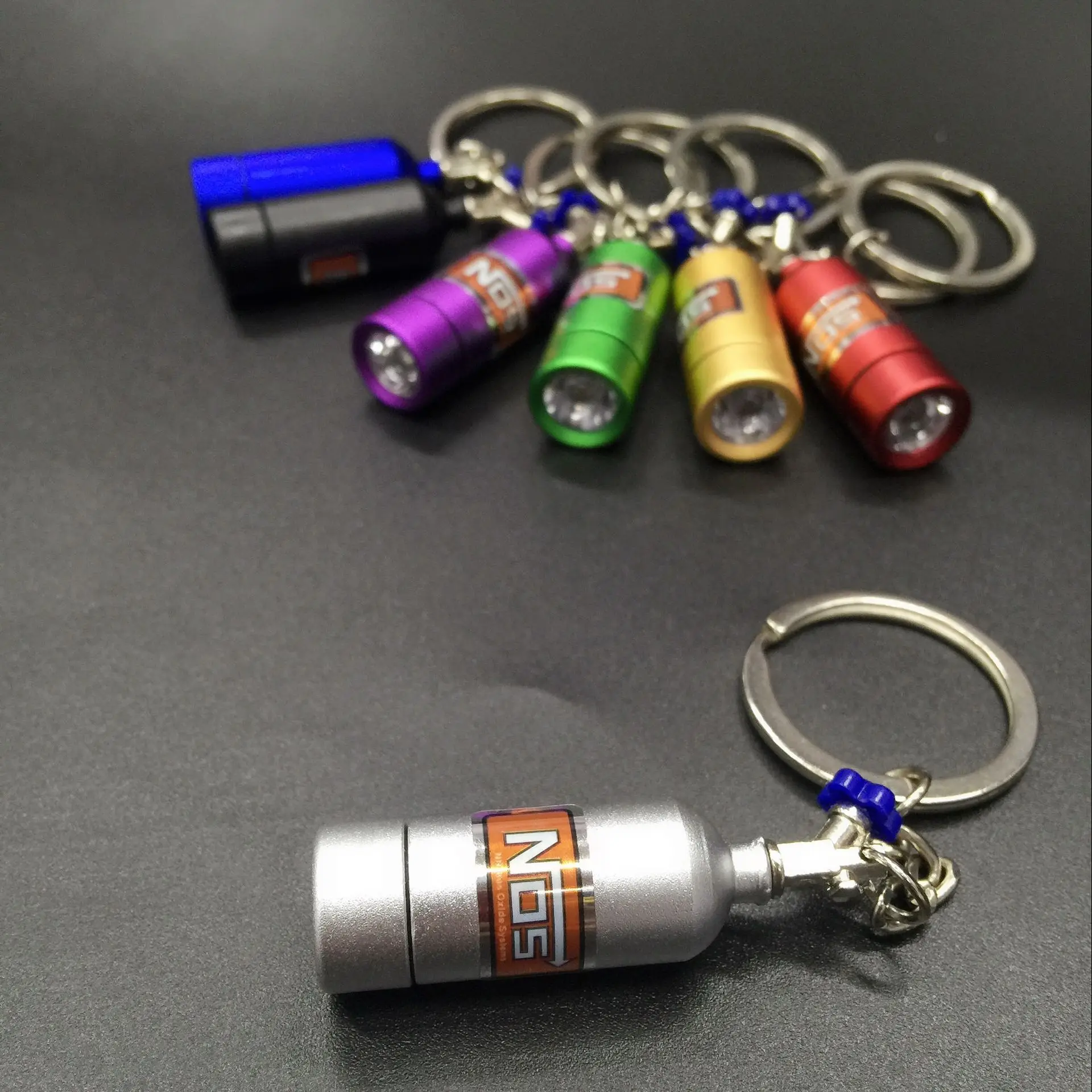 LED Nitro Bottle Keyholder 