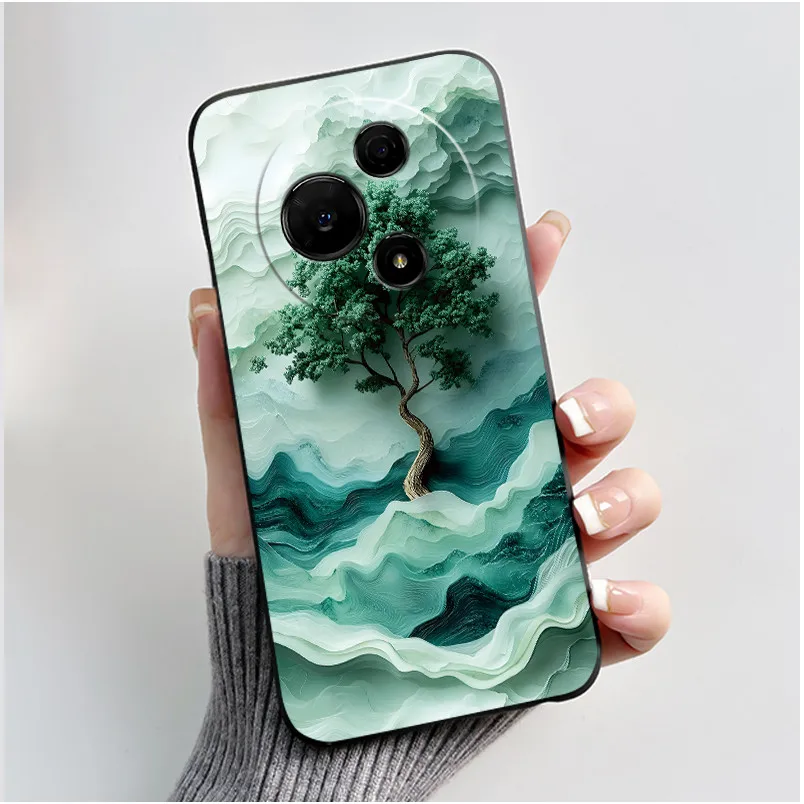 Aesthetic Cute Cat Soft Silicone Black Protective Phone Case Cover
