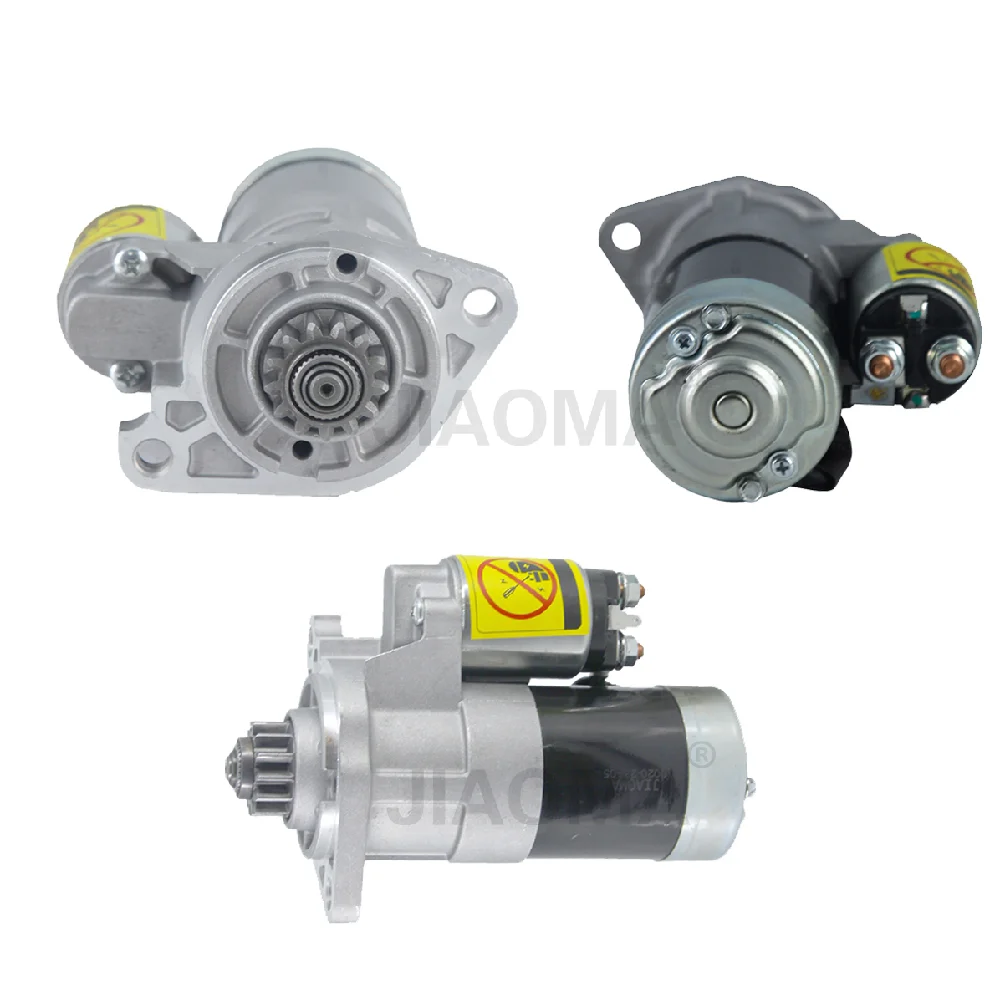 

high quality capacitor starter motor Suitable for cat E304 12V 2.0KW 13T E307 4M40 LRS01328 CAT307 4M40 103-5287 Excavator Parts