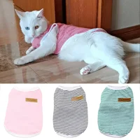 Striped Cat Puppy Vest