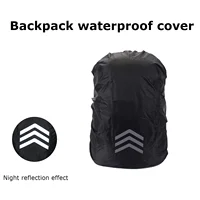 【40】Backpack Rainproof Cover Outdoor Hiking Backpack Protective Cover Lightweight Portable Waterproof Cover Dustproof 1