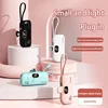 10000mAh Mini Portable Power Bank 2- in-1 Fast Charger Lightweight High capacity Pocket Power Bank For IPhone Huawei Samsung 2
