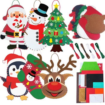 Christmas Felt Ornament Set 1