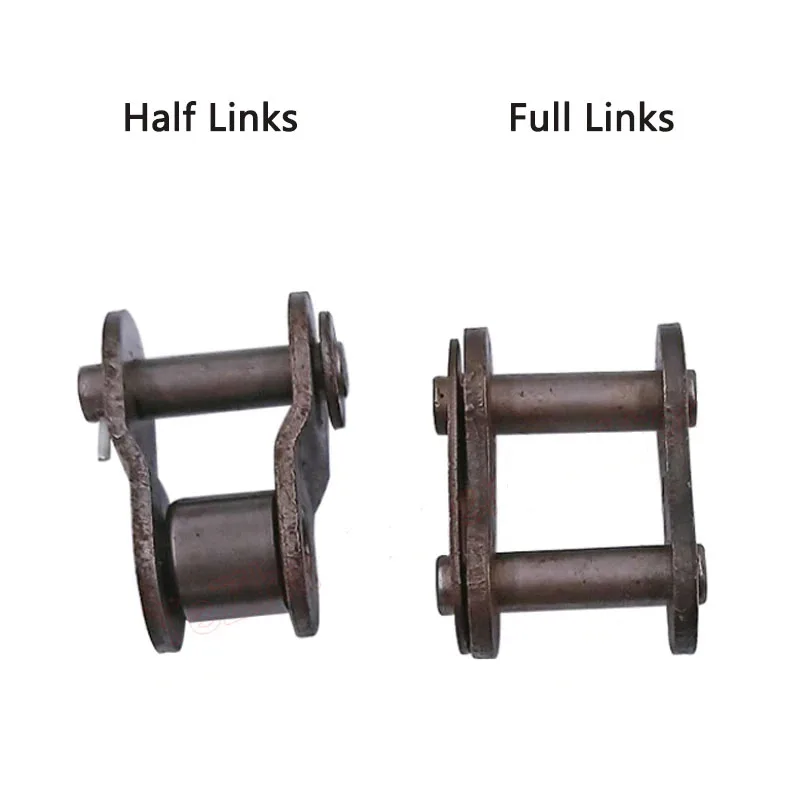 08B-1 Roller Chain / Chain Links Connector Industrial Transmission Pitch 12.7mm for 08B Sprocket 1.5 Meters roller chain connector