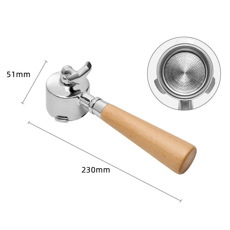 فلتر قهوة إسبريسو 51 ملم لآلات ديلونجي ECO680/685...