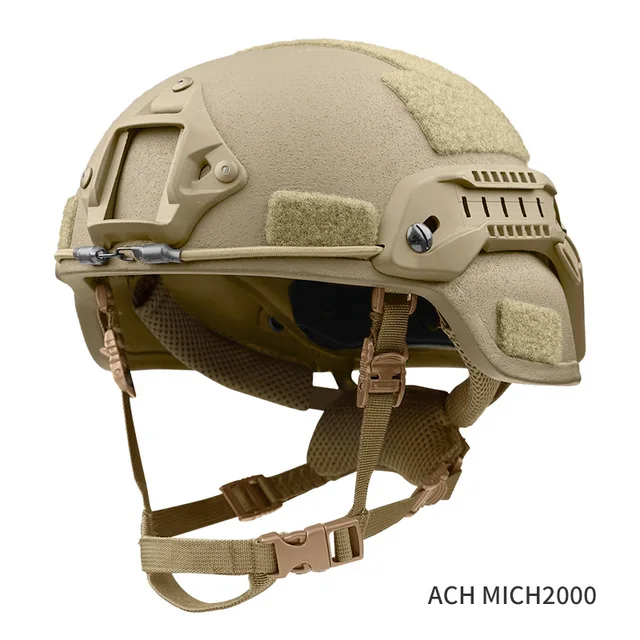 ACH MICH2000 Tactical Helmet: Lightweight Kevlar Ballistic Protection for All-Environment Operations 3