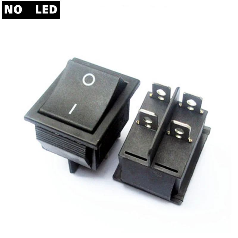 1pcs KCD4 Rocker Switch ON-OFF 2 Position 4 Pins / 6 Pins Electrical equipment With Light Power Switch 16A 250VAC/ 20A 125VAC, rocker switch