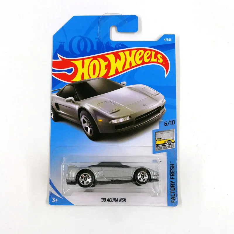 2018-4 HOT WHEELS 1:64 90 ACURA NSX литые модели автомобилей в подарок