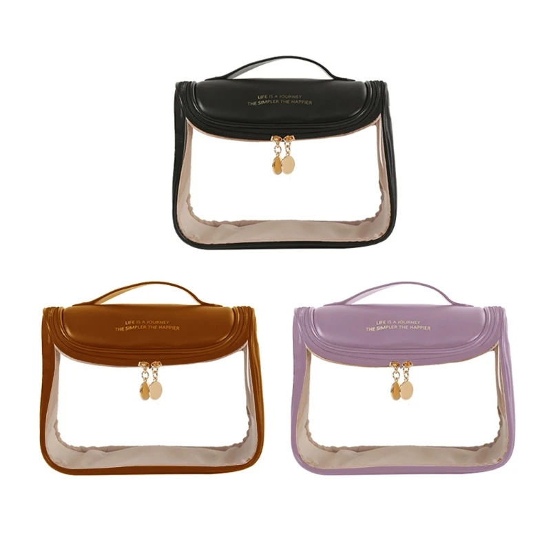 Portable Travel Makeup Bag Waterproof Bathroom Washbag Women Toiletry